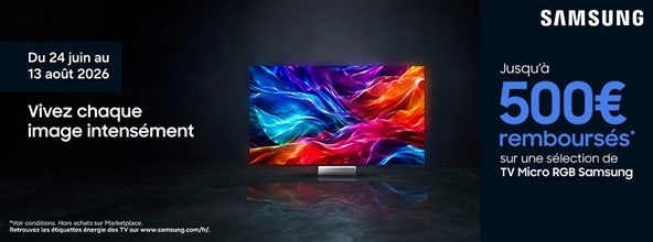 TV micro RGB 4K 140 cm Samsung TMR55R85HAUXXC
