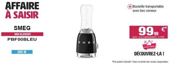 Mini blender SMEG PBF00BLEU