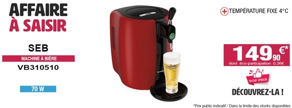 Machine à bière BeerTender Rouge